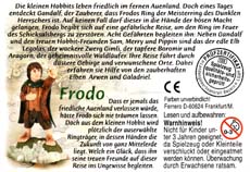 Herr der Ringe I - Die Gef�hrten - Frodo, der Hobbit